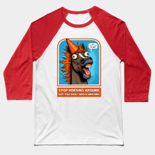 Horse Baseball T-Shirt